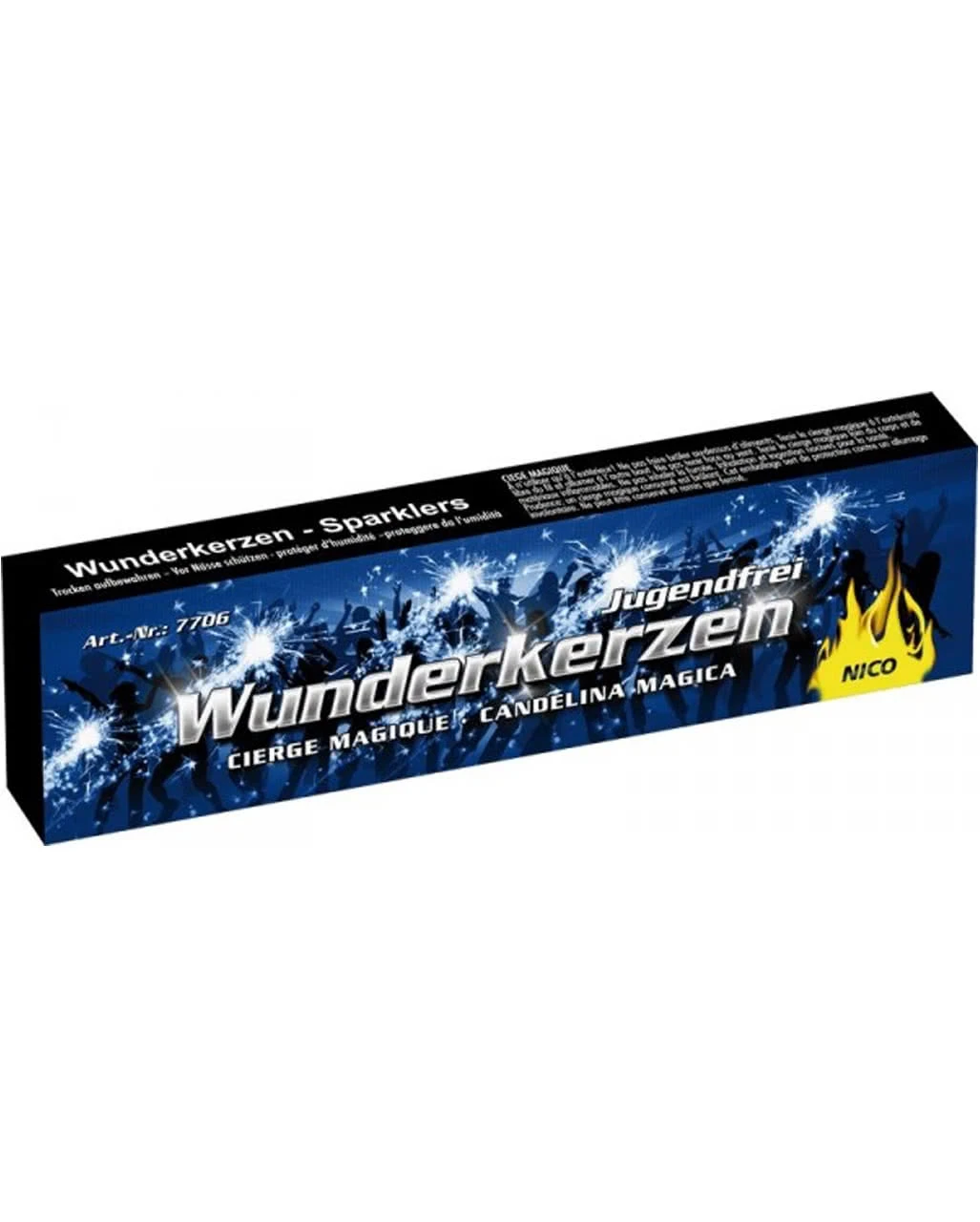 Wunderkerzen / Sternwerfer 40 St. 1 Wunderkerzen / Sternwerfer 40 St.
