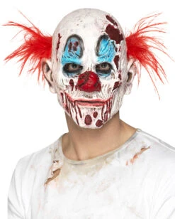 Zombie Clown Schaumlatex Maske