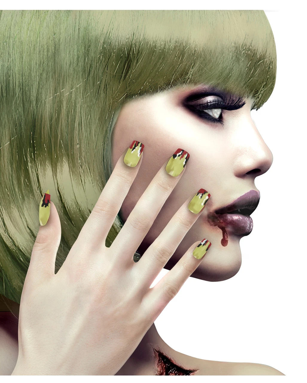Zombie Fingernägel 12 St. 1 Zombie Fingernägel 12 St.