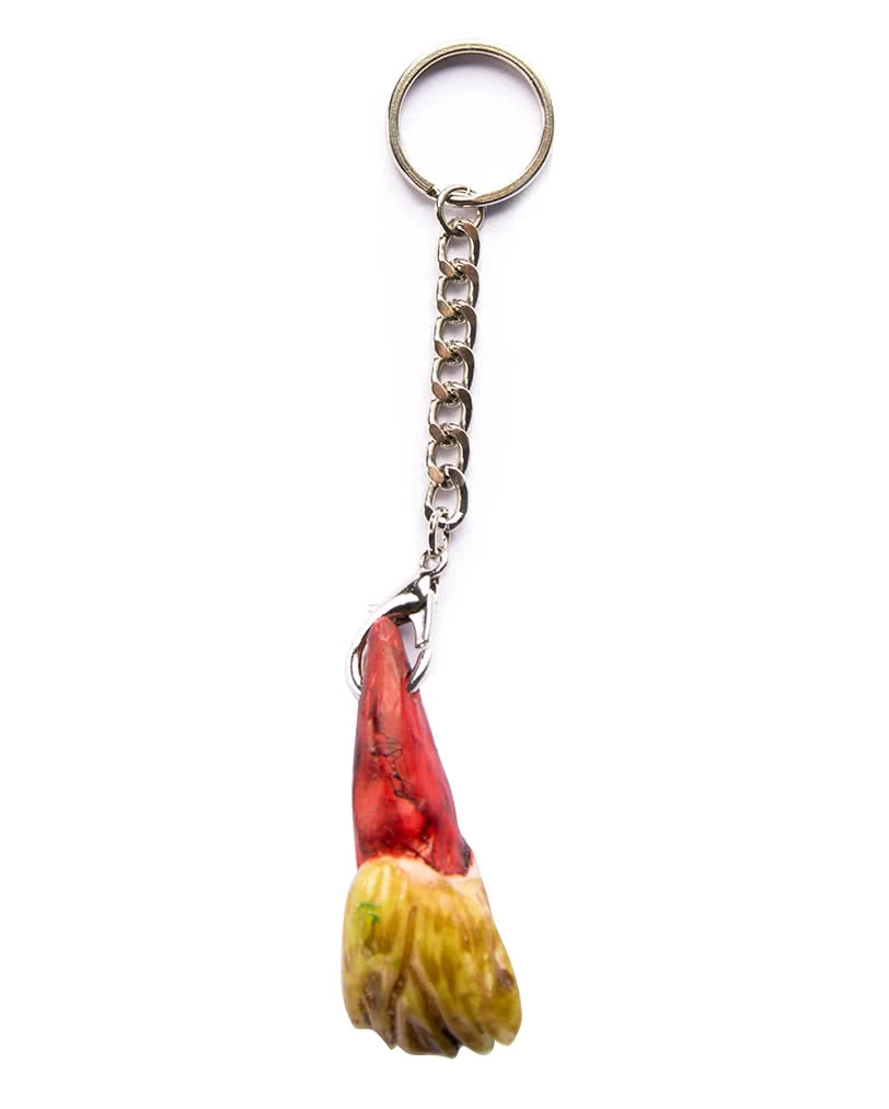 Zombie Zahn Schlüsselanhänger 1 Zombie Zahn Schlüsselanhänger