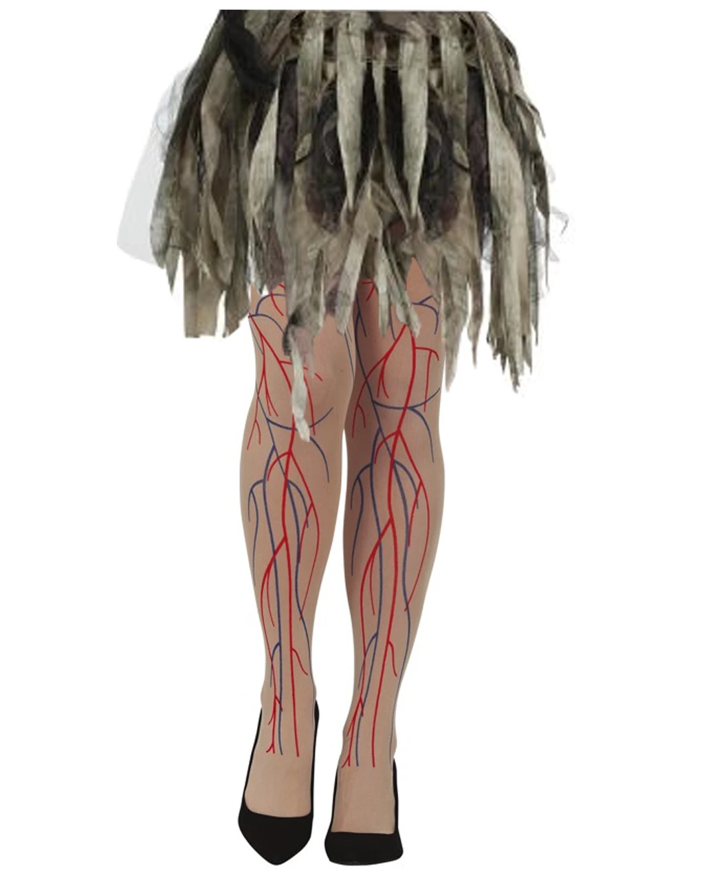 Zombie Venen Strumpfhose 1 Zombie Venen Strumpfhose