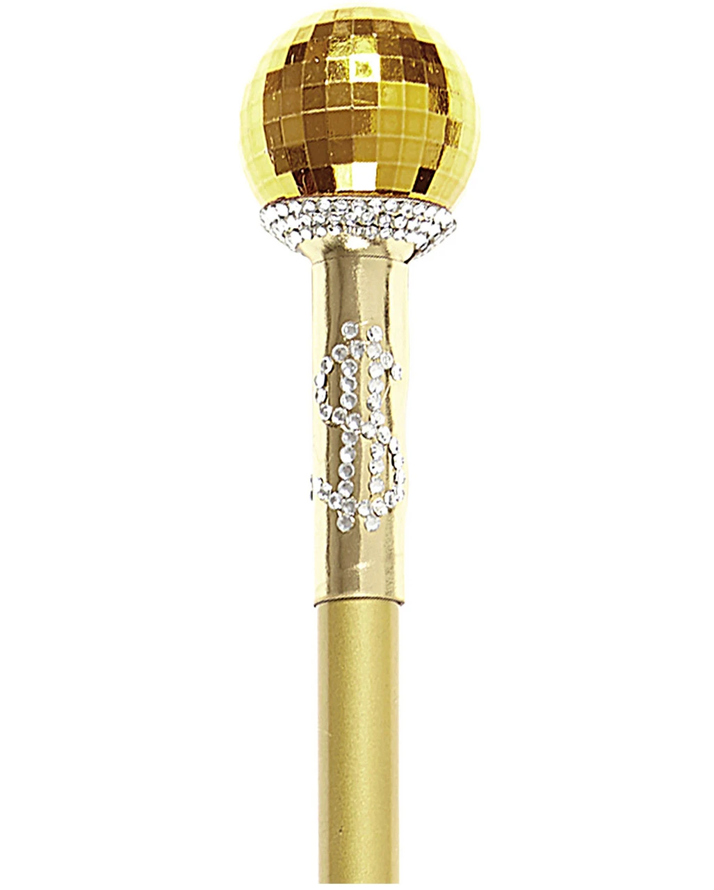 Goldener Pimp Gehstock 2 Goldener Pimp Gehstock – Bild 2